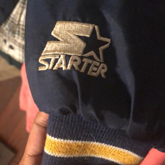 Vintage Norte Dame Starter Jacket - Picture 4 of 7